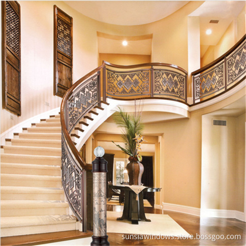 Modern Aluminium Indoor Stair Handrails